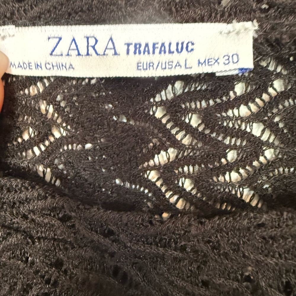 Zara Trafaluc Black Top - Picture 4 of 6